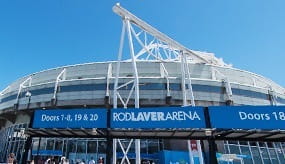 Die Rod Laver Arena bei den Australian Open.