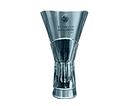 Der Pokal für den Gewinner der Basketball EuroLeague.