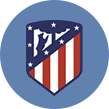 Das Logo von Atletico Madrid.