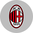 Das Logo des AC Mailand.