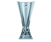 Die Trophäe der Europa League.