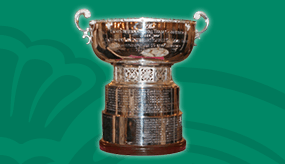 Der Pokal für den Sieger des Fed Cups.