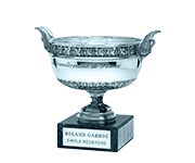 Die Trophäe für den Sieger der French Open.