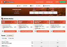 Ein Blick auf die Homepage von LeoVegas.