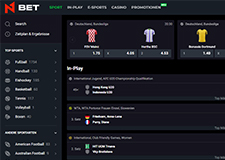 Ein Blick auf die Homepage von N1BET.