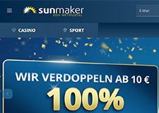Die Webseite von Sunmaker.