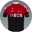 Das Trikot von INEOS.