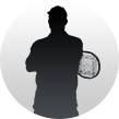 Die Silhouette von Ivan Lendl.