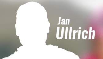 Die Silhouette von Jan Ullrich.