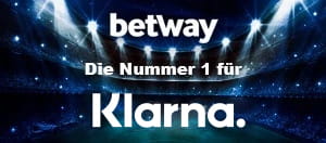 Die Logos von Klarna und Betway.