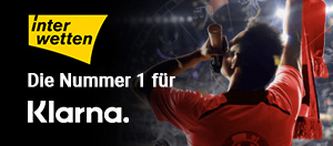 Die Logos von Klarna und Interwetten.