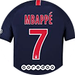 Trikot von Kylian Mbappé.