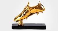 Der goldene Schuh als Symbol für den besten Torjäger.