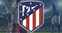 Das Logo von Atlético Madrid.
