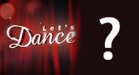 Das Logo von Let’s Dance und ein Fragezeichen?