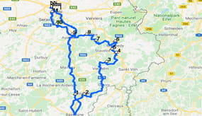 Der Kursverlauf von Lüttich-Bastogne-Lüttich