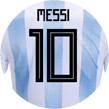 Das Trikot von Lionel Messi.