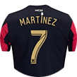 Das Trikot von Atlanta United mit der Nummer 7 von Martínez.
