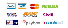 Diese mobilen Zahlungsmethoden finden Sie in der app u.a. Paypal und Skrill