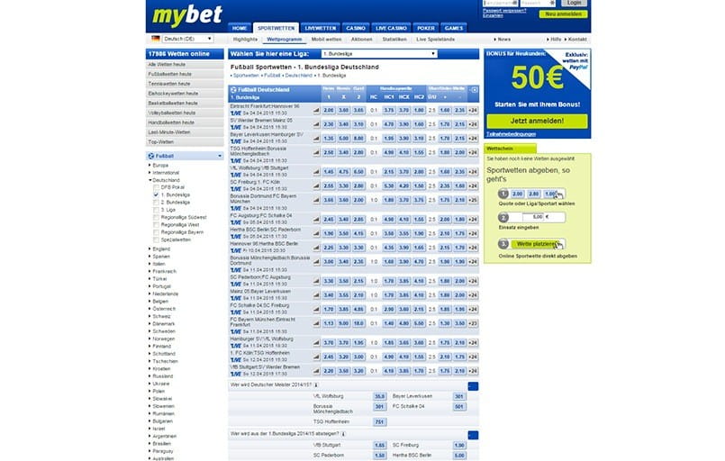 Die 10 besten Online Wettanbieter 2018 im Vergleich