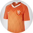 Das Trikot der Niederlande.