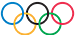 Das Logo der Olympischen Spiele in Paris.