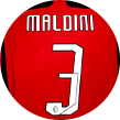 Trikot von Paolo Maldini.
