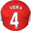 Trikot von Patrick Vieira.