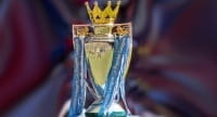 Der Pokal für den Sieger der Premier League.