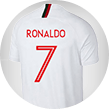 Das Trikot von Cristiano Ronaldo.