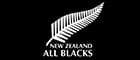 Das Logo der All Blacks, der Rugby Nationalmannschaft aus Neuseeland.
