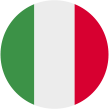 Einen Teil der italienischen Fahne