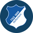 Das Logo der TSG Hoffenheim.