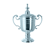 Die Trophäe für den Sieger der US Open.