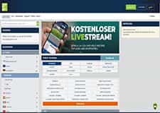 Ein Ausschnitt aus dem Sportwetten Angebot von
HAPPYBET.