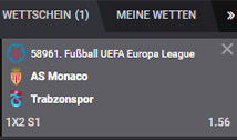 Die Abgabe eines Wettscheins bei Megapari.
