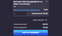 Die Abgabe eines Wettscheins bei Powbet.