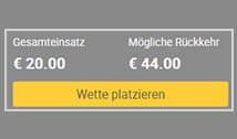 Die Abgabe eines Wettscheins bei ReloadBet.