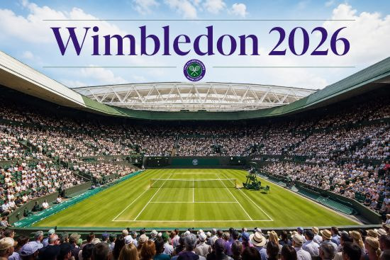 Der Rasen im Wimbledon kurz vor Turnierbeginn.